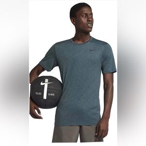 Nike Men's Teal Short Sleeve Tee